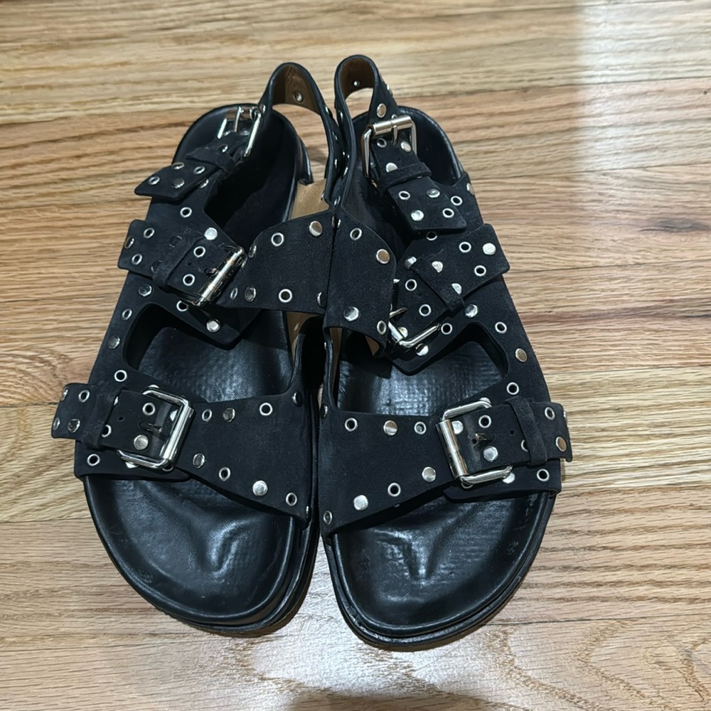 ISABEL MARANT SUEDE SANDAL